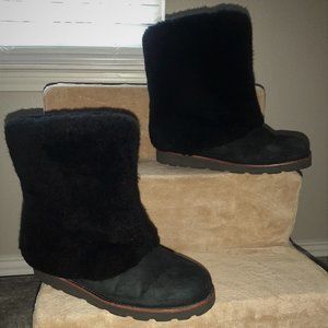UGG Maylin Black Boot Size 10
